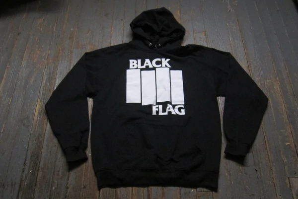 BLACK FLAG -Logo- Black Hoodie